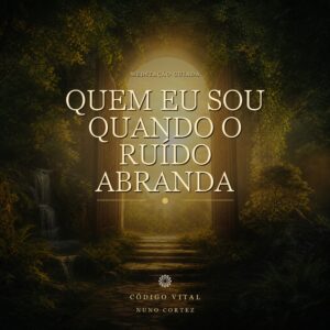 Meditação Quem eu sou quando o ruído abranda